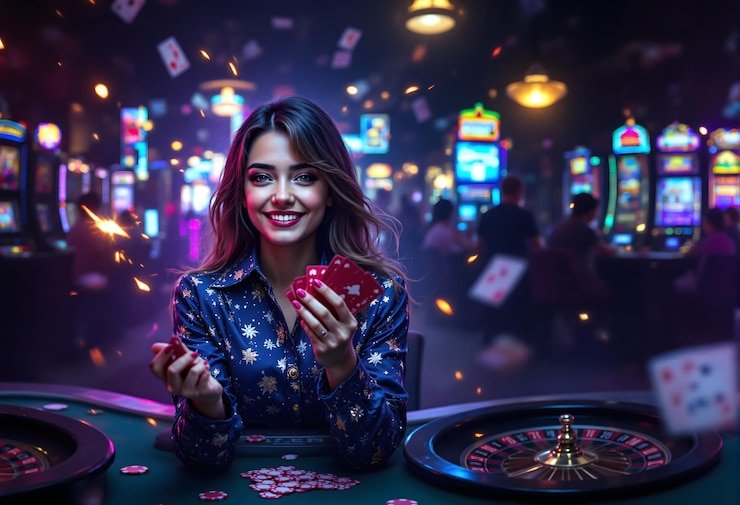 Lightning Roulette wheel with charged numbers highlighted on anakpion